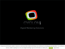 Tablet Screenshot of cyclon-media.com